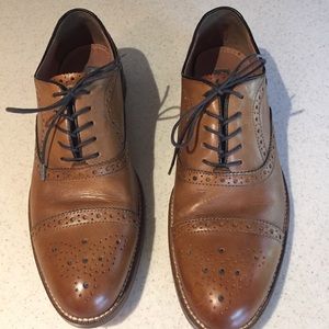 Aston Grey brown dress shoes